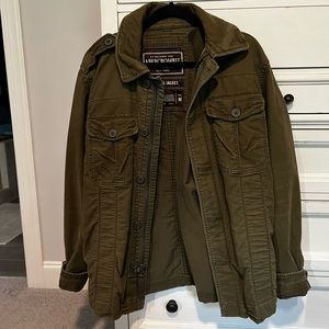Mens army style Abercrombie sentinel jacket